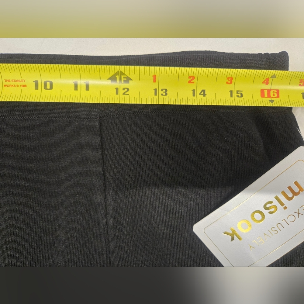 NWT Misook Black Knit Skirt Size XL - Picture 8 of 10